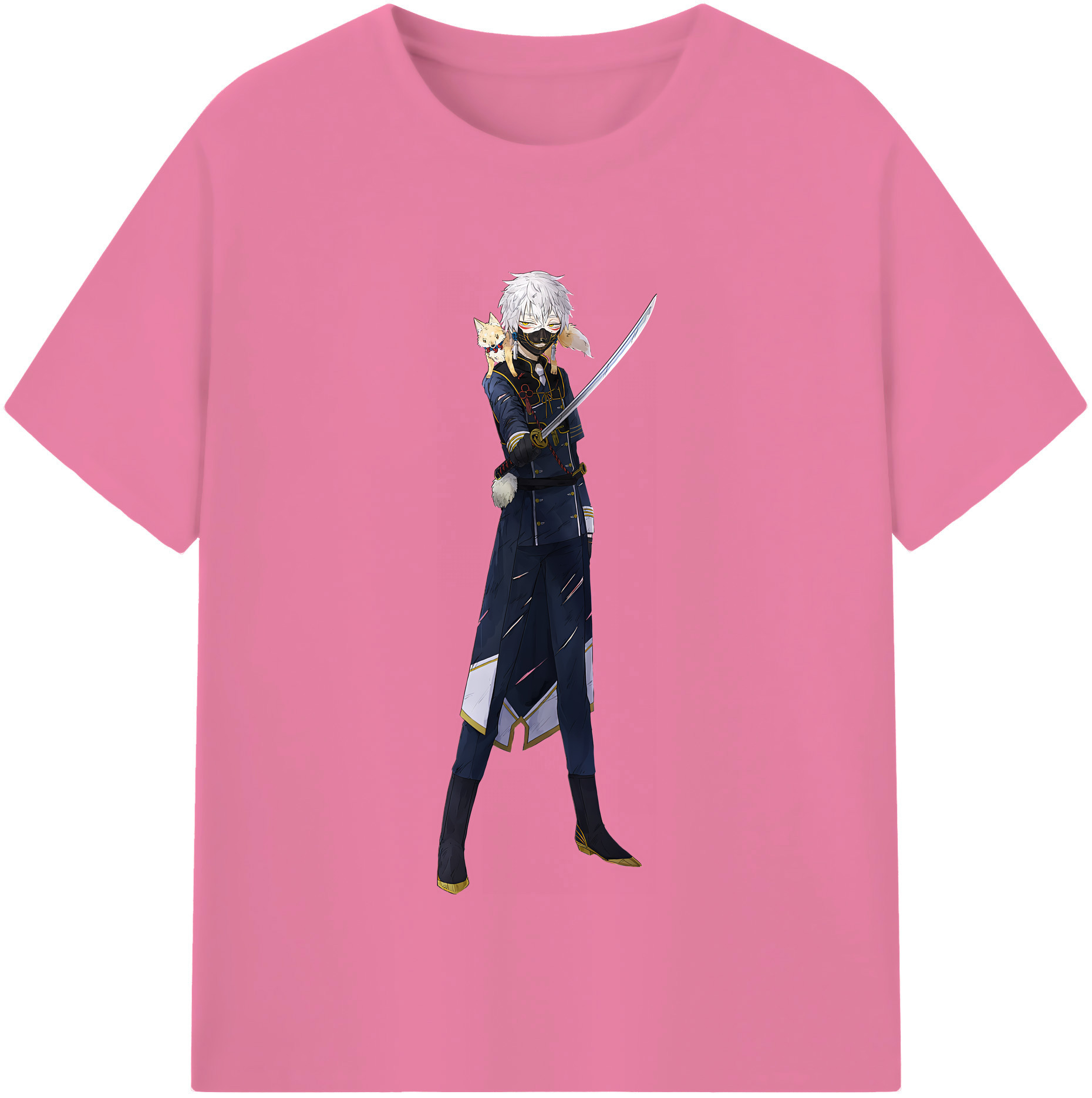 （画像用） 刀剣乱舞 Touken Ranbu 綿100％半袖Tシャツ（フロントプリント）